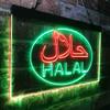 ADVPRO Halal Food Arabic Restaurant Dual Color LED Neon Sign Green & Red 16 x 12 Inches st6s43-i3746-gr view 3