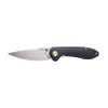 CJRB J1912S-BKC Small Feldspar Folder 3.2 in Blade Black G-10 Handle view 2