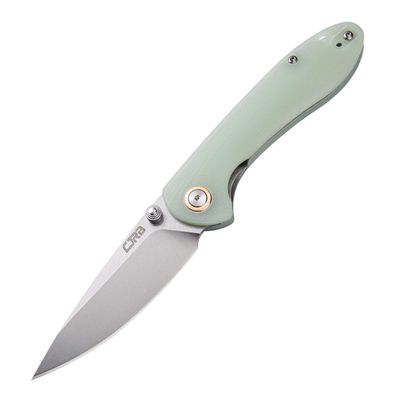 CJRB J1912S-NTG Small Feldspar Folder 3.2 in Blade Nature G-10 Handle