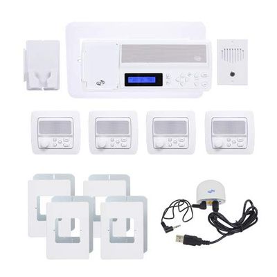 Intrasonic Retro Intercom System with Bluetooth Replaces M&S 4-Room (4 Room)
