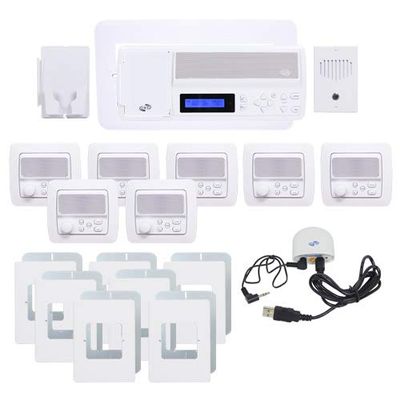 Intrasonic Retro Intercom System with Bluetooth Replaces M&S 4-Room (7 Room)