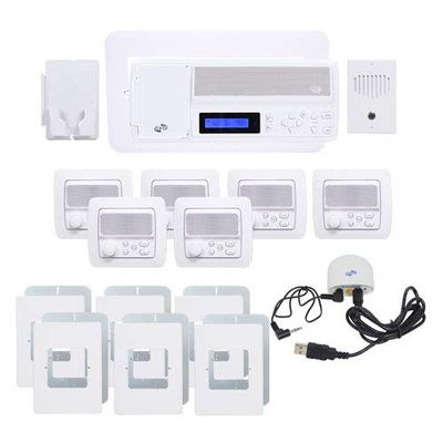 Intrasonic Retro Intercom System with Bluetooth Replaces Nutone (6 Room)