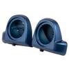 Moto Onfire Legend Blue Denim, 6.5 inch Speaker Boxes Pods Fit for Harley Touring, Lower Vented Fairings, 2014-2020 view 2
