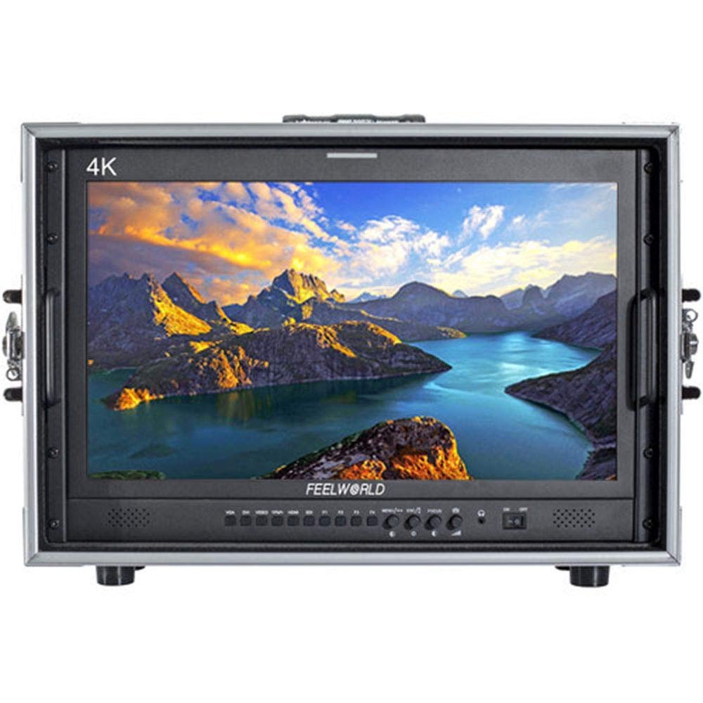 FEELWORLD P215-9HSD-CO 21.5" Full HD IPS Carry-On Broadcast Studio Video Monitor 19201080 3G SDI 4K HDMI IPS Full HD 8 Bit for Professional Live Event Post Production Director Film Camera Field