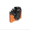 BolinUS F3 Case, Handmade Genuine Real Leather Half Camera Case Bag Cover for Nikon F3 F3HP F3AF F3T Camera With Hand Strap (Yellow) view 3