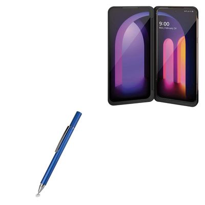 BoxWave Stylus Pen Compatible with LG V60 ThinQ 5G - FineTouch Capacitive Stylus, Super Precise Stylus Pen - Lunar Blue