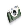 Contax G2 Case, BolinUS Handmade Genuine Real Leather Half Camera Case Bag Cover for Contax G2 Camera with Hand Strap (Green) view 3