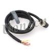 Uonecn Hirose 12 Pin Female Right Angle to Open End Power Cable for Hitachi Coaxial Cord for Sony Basler Cameras 39 inches view 1
