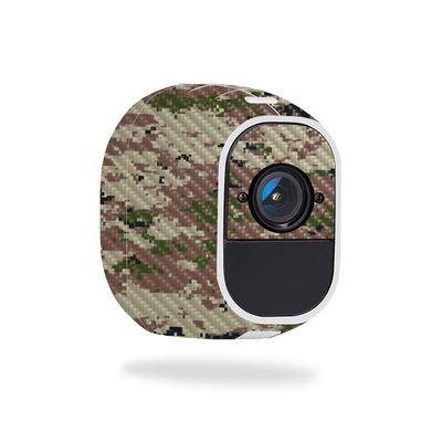 MightySkins Carbon Fiber Skin for Netgear Arlo Pro 2 - Urban Camo | Protective, Durable Textured Carbon Fiber Finish | Easy to Apply, Remove, and Change Styles | Made in The USA
