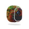 MightySkins Carbon Fiber Skin for Netgear Arlo Pro 2 - Rust | Protective, Durable Textured Carbon Fiber Finish | Easy to Apply, Remove, and Change Styles | Made in The USA view 1