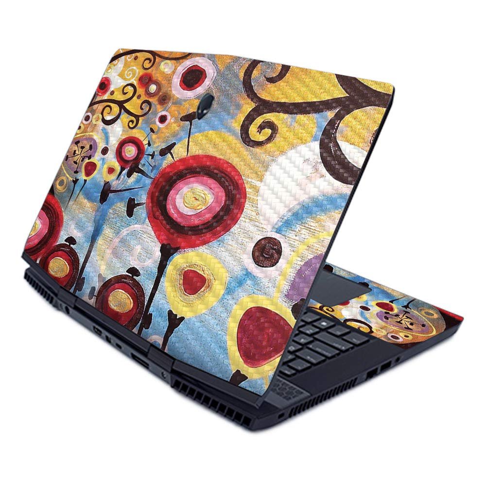MightySkins Carbon Fiber Skin for Alienware M17 (2019) - Nature Dream | Protective, Durable Textured Carbon Fiber Finish | Easy to Apply, Remove, and Change Styles | Made in The USA
