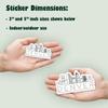 Squiddy Denver Colorado City Skyline - Vinyl Sticker for Car, Laptop, Notebook (5" Wide) view 3
