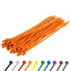 GTSE 12 Inch Orange Zip Ties, 100 Pack, 50lb Strength, UV Resistant Long Nylon Cable Ties, Self-Locking 12" Tie Wraps view 1