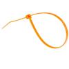 GTSE 12 Inch Orange Zip Ties, 100 Pack, 50lb Strength, UV Resistant Long Nylon Cable Ties, Self-Locking 12" Tie Wraps view 3