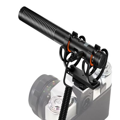 Digital Nc Advanced Super Cardioid Microphone Compatible with Panasonic HC-X1500 (Stereo/Shotgun) with Dead Cat Wind Muff