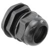Cable Gland 0.55" ~ 0.98" (14.0mm ~ 24.9mm) Nylon M40x1.5 Black GC1000-F view 1