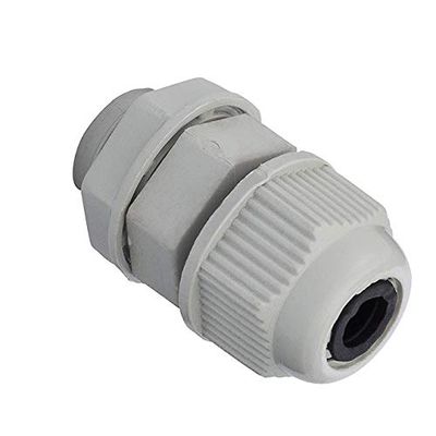 Cable Gland 0.22" ~ 0.31" (5.5mm ~ 8.0mm) Polyamide (PA), Nylon M16x1.5 Light Gray GC1001-B