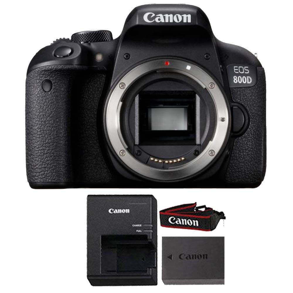 Canon EOS 800D Digital SLR Camera Black (Renewed)