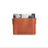 Contax TVS II Case, BolinUS Handmade Genuine Real Leather Half Camera Case Bag Cover for Contax TVS II Camera with Hand Strap (LavaBrown) view 2