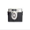 Contax TVS II Case, BolinUS Handmade Genuine Real Leather Half Camera Case Bag Cover for Contax TVS II Camera with Hand Strap (Black) view 1