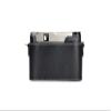 Contax TVS II Case, BolinUS Handmade Genuine Real Leather Half Camera Case Bag Cover for Contax TVS II Camera with Hand Strap (Black) view 2