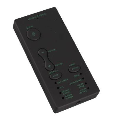 2.95 x 1.38 x 0.43inch Voice Changer for Portable Microphone Sound Effect Live Broadcast Voice Disguiser for Mobile Phone PC Laptops Games