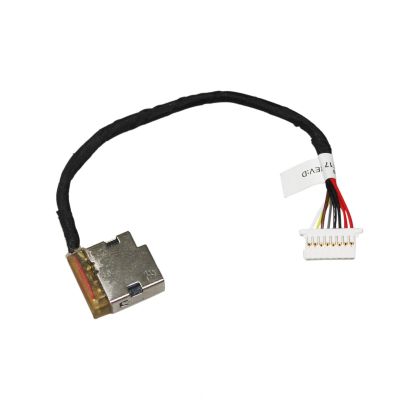 AC DC Jack Power Plug in Charging Port Connector Socket with Wire Cable Harness for HP ProBook 430 G4 440 G4 450 G4 470 G4