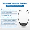 TV  Ears Long Range Digital Wireless Headset System, 5.8 GHz RF Transmitter Headsets for TV, Ideal for Seniors & with Hearing Difficulties, Works with a wide range of TV Brands, 1 Pair view 2