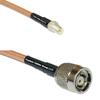 10 feet RG142 RP-SMA Female to RP-TNC Male RF Pigtail Coaxial Cable view 1