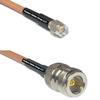 15 feet RG142 SMA Male to N Female RF Pigtail Coaxial Cable view 1