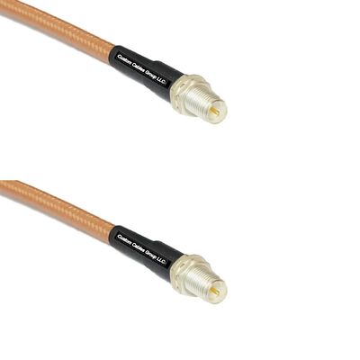 10 feet RG142 RP-SMA Female to RP-SMA Female RF Pigtail Coaxial Cable