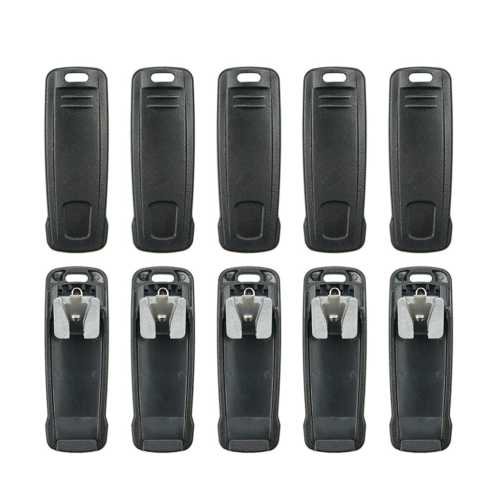 10X AAJ67X001 AAJ68X001 FNB-V133Li FNB-V134Li FNB-V138Li Belt Clip for YAESU Vertex EVX-261 EVX-531 X-260 VX-451 VX-454 VX-456 VX-459 Radios