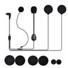 Fodsports Speaker Microphones Accessories FX6 FX6S FX-S Motorcycle Bluetooth Intercom Headset (Changeable Boom Mic + Soft Mic Speakers) view 1
