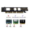 cablecc NGFF M.2 M-Key NVME AHCI SSD to PCI-E 3.0 16x 4X Adapter for 110mm 80mm SSD view 2