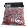 10 x 4 AWG 8.5MM Ring Terminals Nickle Plated view 4