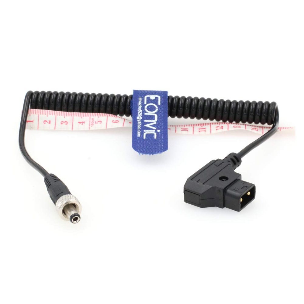 Eonvic D-Tap to Decimator MD-HX and DMON Barrel Power Cable for Camera Motion Research