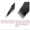 citian Leather Punch Sewing Chisel Round Hole Sharp Piercing Hand Tool 3mm view 4
