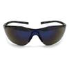 Tecona Safety Eyewear - Clear Frame - Blue Mirror Lens view 4