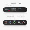 Component to HDMI, YPbPr to HDMI Converter, Koopman 5RCA RGB to HDMI Converter Adapter, Supports 1080P Video Audio Converter Adapter HDMI V1.4 for DVD PSP Xbox PS2 N64 to HDTV Monitor and Projector view 2