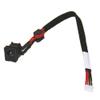 GinTai DC in Power Jack W/Cable Socket Plug Connector Port Replacement for Toshiba Satellite C655D-S50852 C655D-S5200 C655D-S5202 C655D-S5518 C655D-S5531 V000939260 view 1