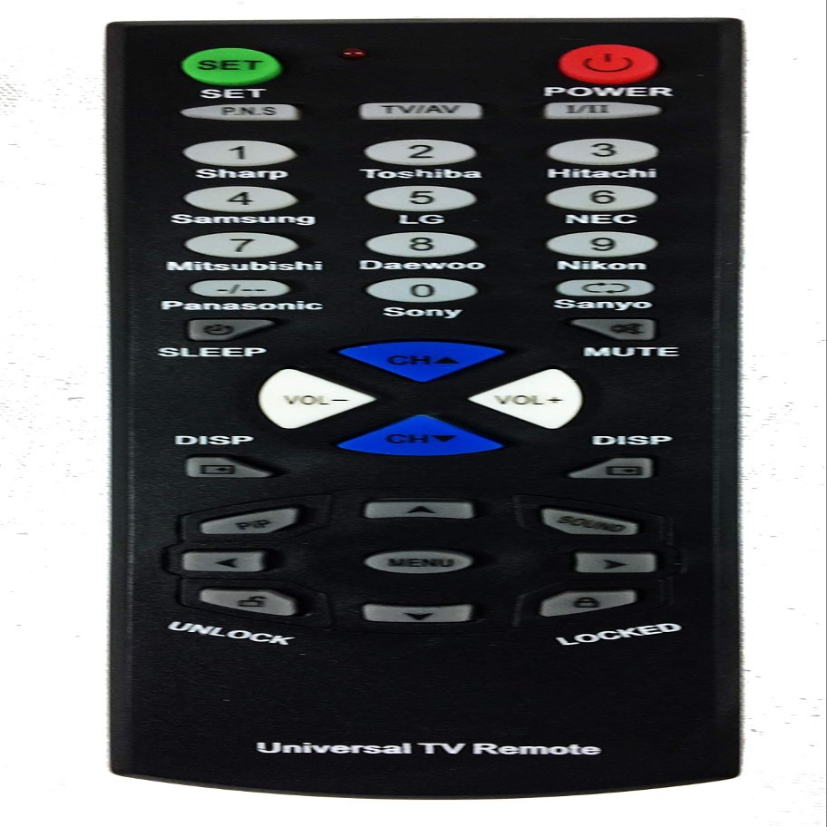 12 in 1:Universal TV Remote Control Works with All Major Brands