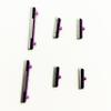 2X Sidekeys Side Buttons Power On Off Volume Up Down Key Mute Replacement for Samsung Galaxy S10/S10 Plus (Silver) view 1