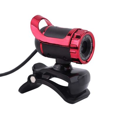 A859 Computer Camera, Live Streaming Webcam USB 2.0 640x480 12M-Pixel Built-in Sound-Absorbing Microphone 360 Rotating Webcam for PC(2#)