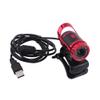 A859 Computer Camera, Live Streaming Webcam USB 2.0 640x480 12M-Pixel Built-in Sound-Absorbing Microphone 360 Rotating Webcam for PC(2#) view 2
