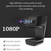 YOUPECK Webcam with Microphone 1080P Full HD Web Camera, Plug and Play USB Streaming Camera for Video Calling Conference Recording Online Teaching, 120 Degrees Wide-Angle 30fps, Black view 4