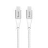 ALOGIC - Ultra USB-C to USB-C Cable 5A/480Mbps - Silver (Length: 30 cm) view 3