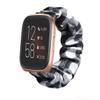 200Pcs Compatible for Fitbit Versa 2 Bands, Blueshaw Fabric Elastic Scrunchie Elastic Watch Band Women Cute Replacement Straps Compatible with Fitbit Versa 2 / Versa 2 lite/Versa (Grid) view 1