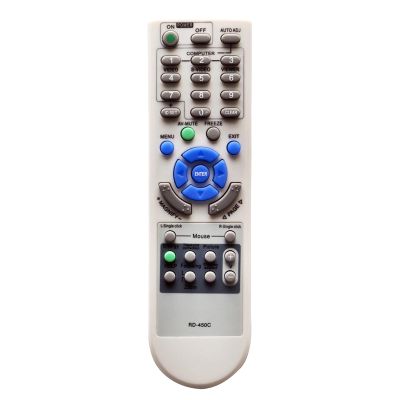 RD-450C Replace Remote Control Compatible with NEC Projector RD-448E RD-443E LT240 LT240K LT245 LT25 LT260 LT260K LT265 LT280 LT30 M230X M230X+ M230XG M260W M260W+ M260WS M260WS+ RMT-PJ31 RMT-PJ32