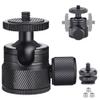 ARTCISE Mini CNC Machining Tripod Ball Head - Portable Aluminum Alloy 360 Rotating Head for Phone & Light Camera, Max Load 6.6lbs/3kg view 1