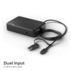 Alogic Universal Twin HD Pro Docking Station - 85W Power Delivery, USB C & A Compatibility, Dual Display 1080p@60Hz, 2 HDMI, USB-C Gen1, 3 USB-A, Compatible with MacBook Pro and More view 4